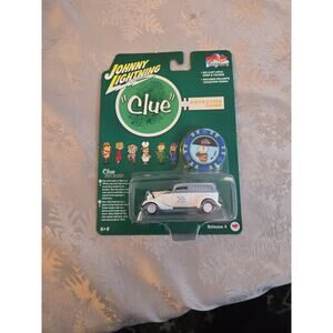 Johnny Lightning Pop Culture Clue Detective Game 1933 Ford Delivery - Mrs. White